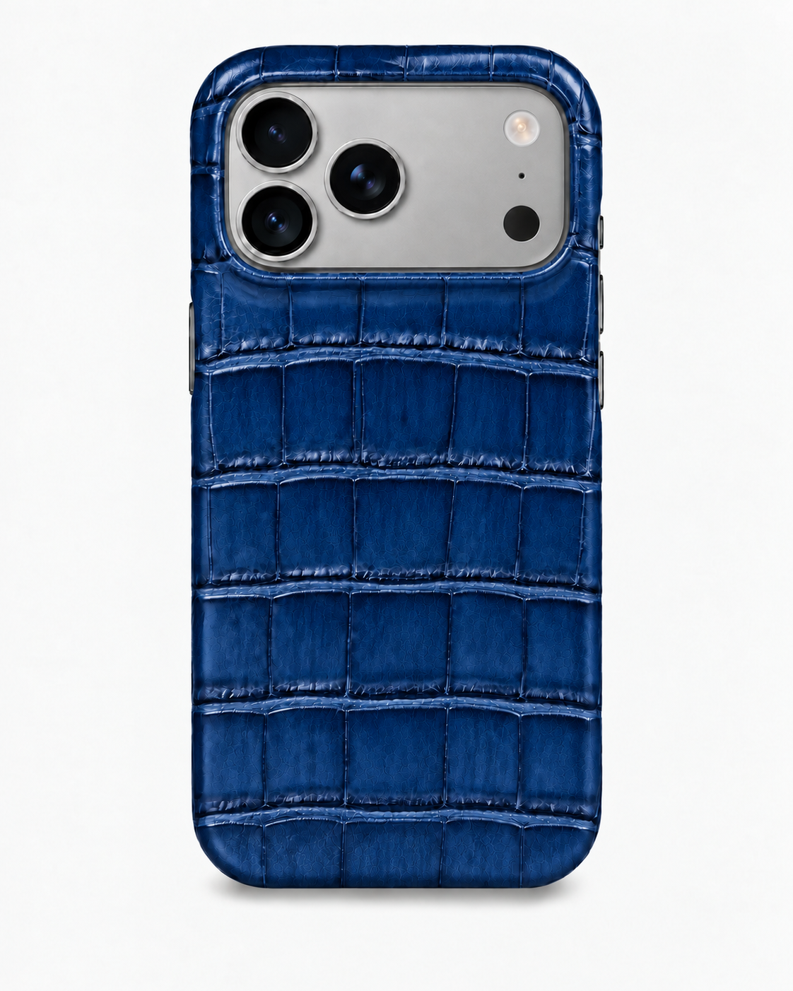 iPhone 18 Pro — Coccodrillo — Blu — Visualizza immagine 1