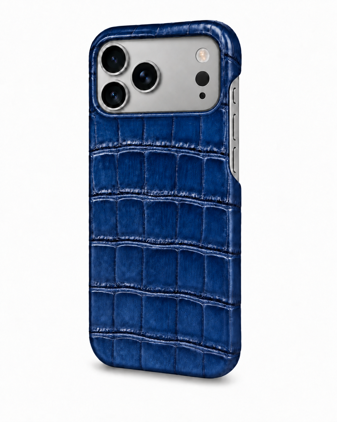 iPhone 18 Pro — Coccodrillo — Blu — Visualizza immagine 2
