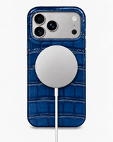 iPhone 17 Pro — Crocodile — Bleu océan — Voir l’image 5