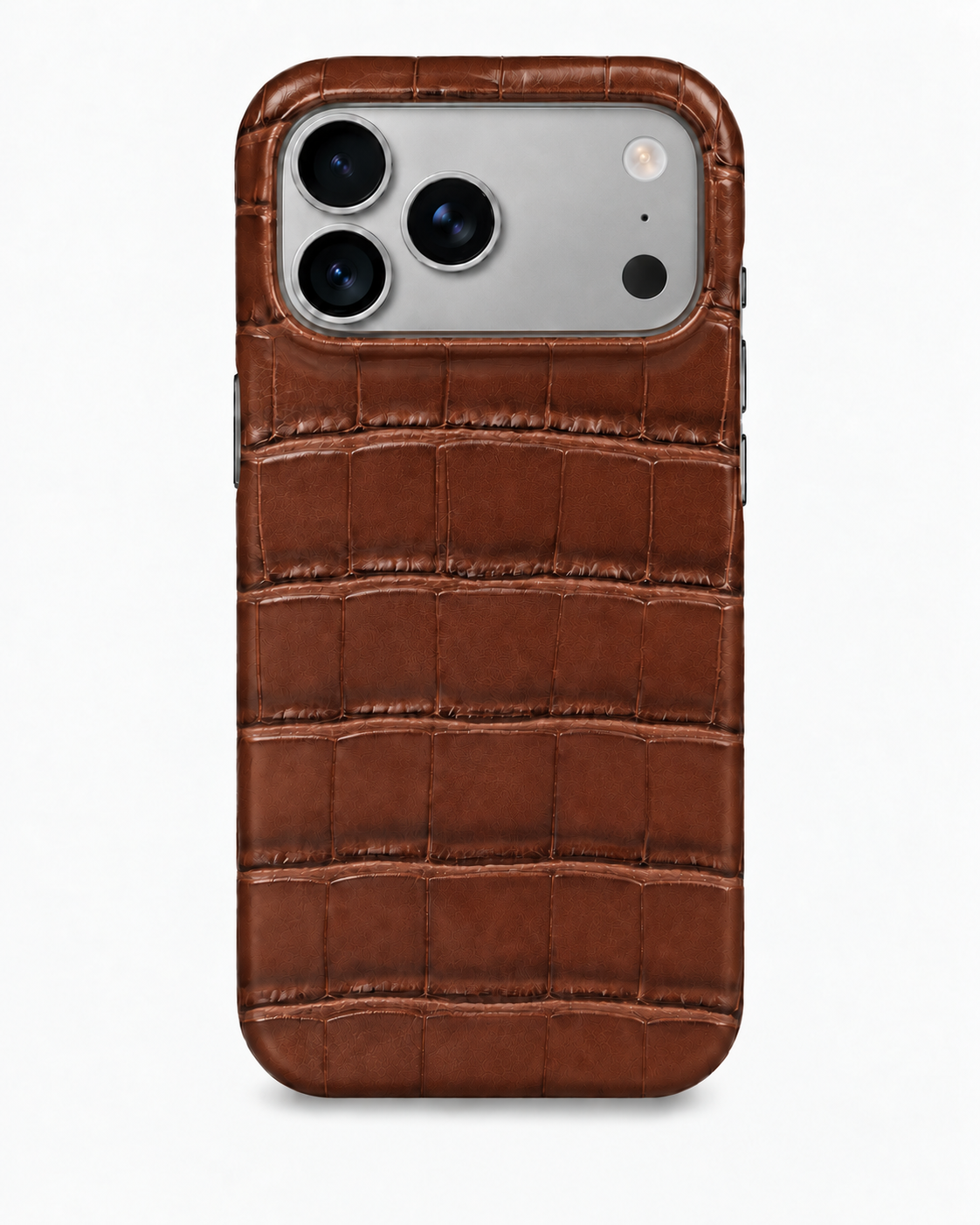 iPhone 18 Pro — Crocodile — Brown — View image 1