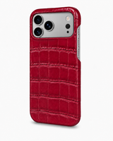iPhone 18 Pro — Coccodrillo — Rosso ciliegia — Visualizza immagine 2