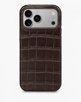 iPhone 18 Pro — Crocodile — Dark Brown — View image 1