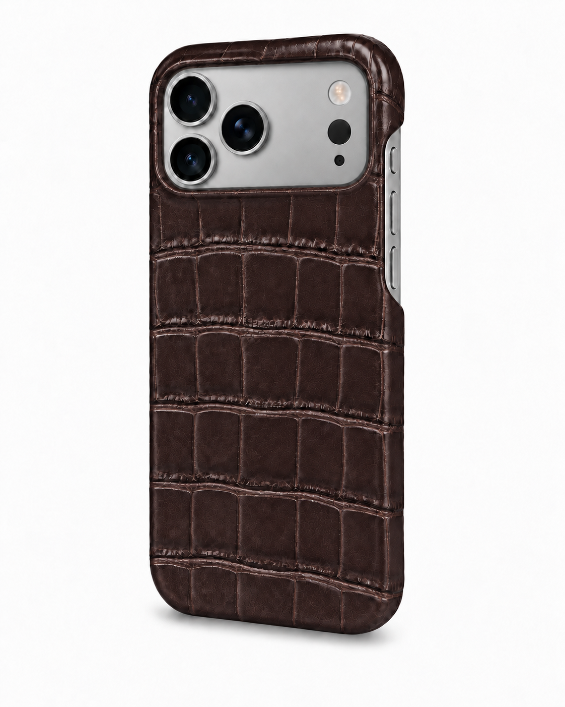 iPhone 18 Pro — Crocodile — Dark Brown — View image 2