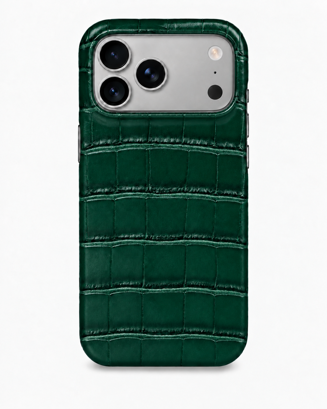 iPhone 17 Pro — Coccodrillo — Verde scuro — Visualizza immagine 1