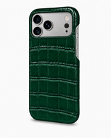 iPhone 17 Pro — Coccodrillo — Verde scuro — Visualizza immagine 2