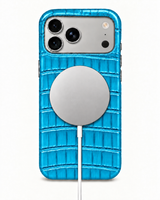 iPhone 18 Pro Max — Crocodile — Aqua Blue — View image 5