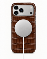 iPhone 17 Pro Max — Crocodile — Chocolat — Voir l’image 5