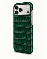 iPhone 17 Pro Max — Crocodile — Dark Green — View image 2