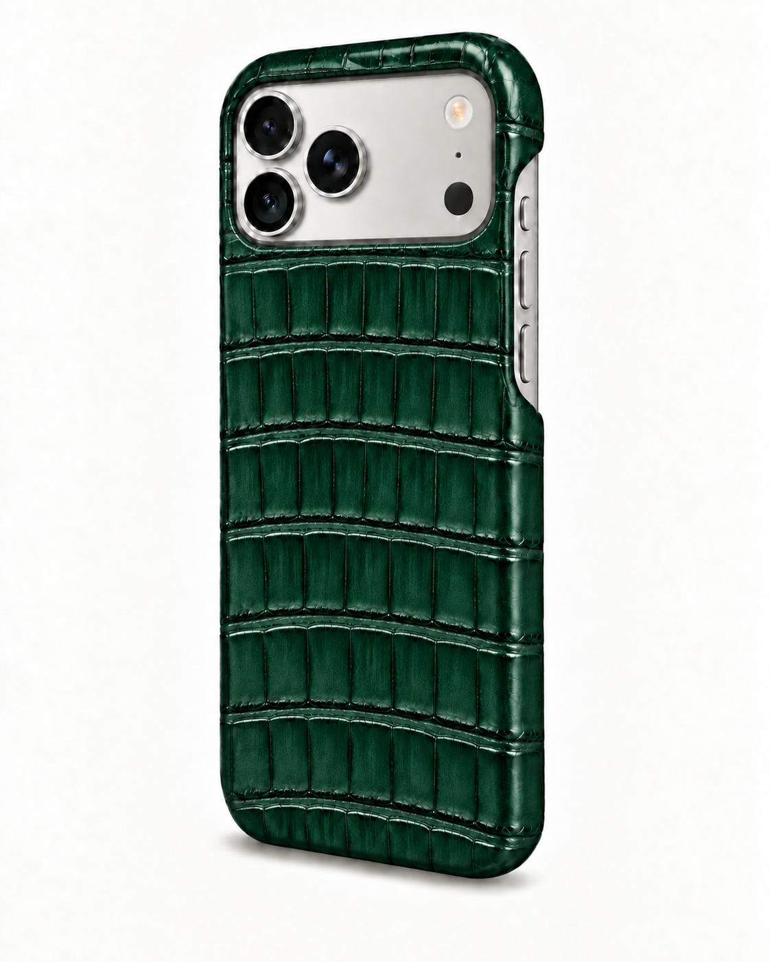 iPhone 17 Pro Max — Crocodile — Dark Green — View image 2
