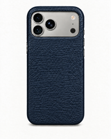 iPhone 18 Pro Max — Calfskin — Blue — View image 1