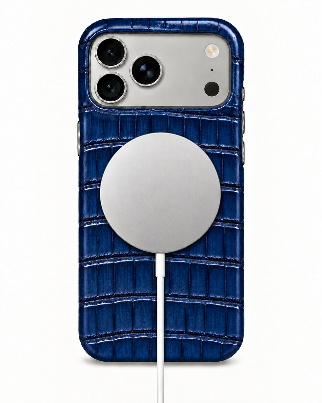 iPhone 18 Pro Max — Coccodrillo — Blu — Visualizza immagine 5