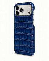 iPhone 18 Pro Max — Coccodrillo — Blu — Visualizza immagine 2