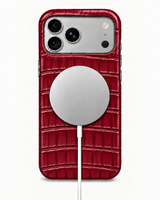 iPhone 18 Pro Max — Crocodile — Cherry Red — View image 5
