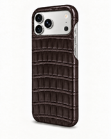 iPhone 18 Pro Max — Crocodile — Marron foncé — Voir l’image 2