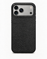iPhone 18 Pro Max — iPhone 18 Pro Max— Eidechsenleder — Schwarz — Bild ansehen 1