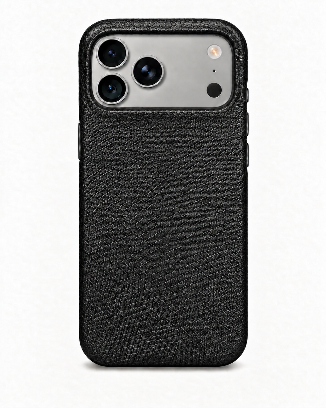 iPhone 18 Pro Max — iPhone 18 Pro Max— Eidechsenleder — Schwarz — Bild ansehen 1