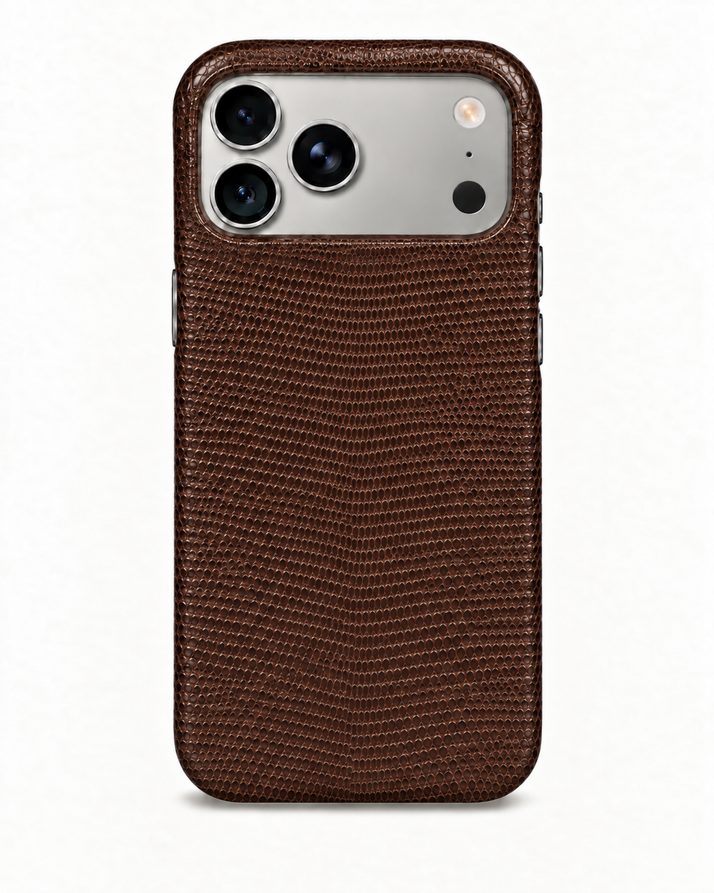 iPhone 18 Pro Max — Eidechsenleder — Braun