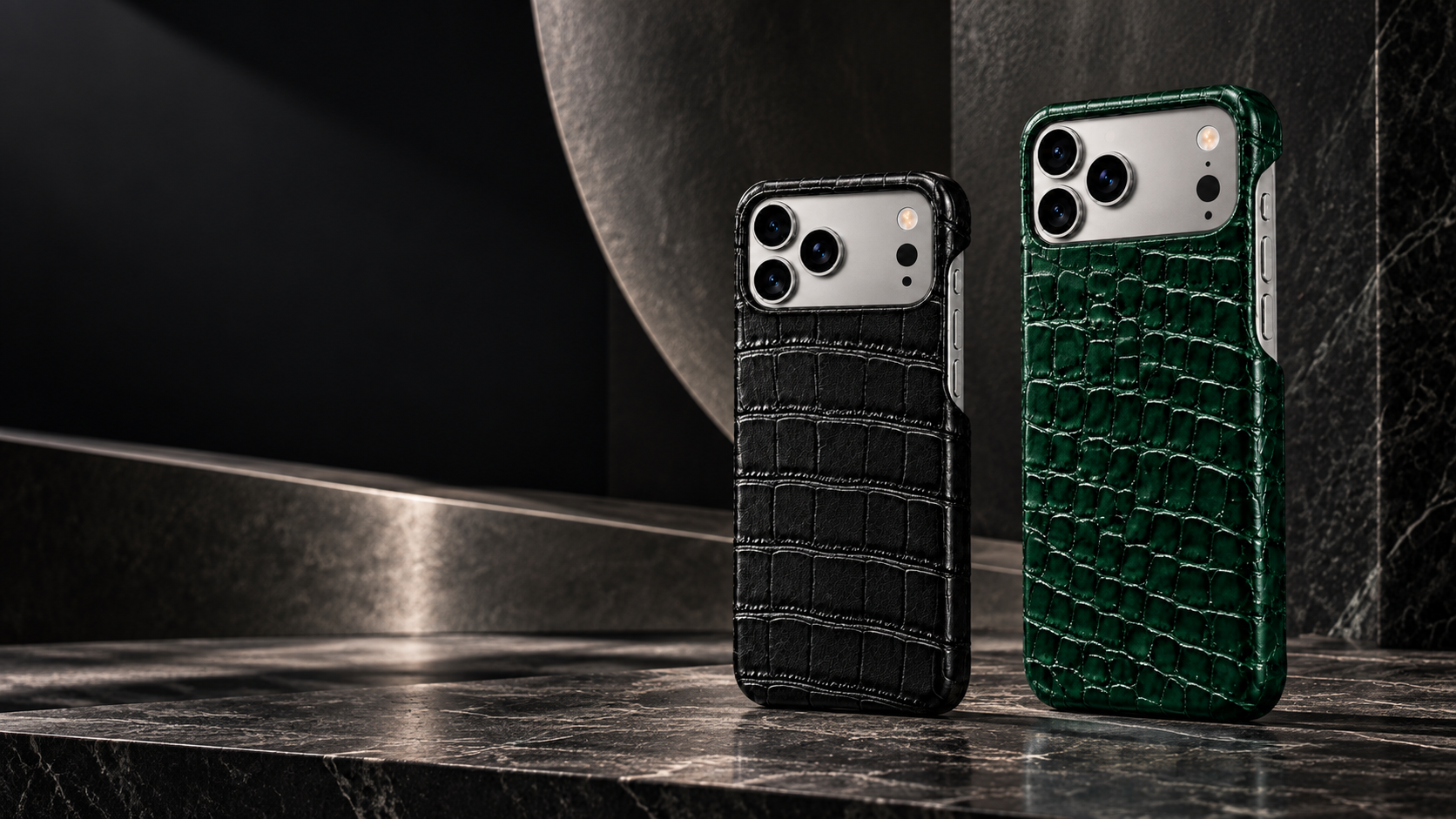 CLAN Milano iPhone 18 Pro e Pro Max in coccodrillo
