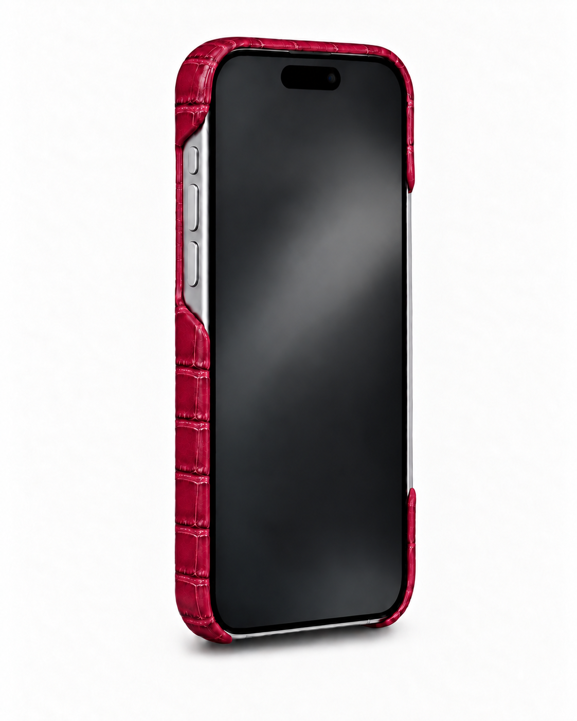 iPhone 18 Pro — Coccodrillo — Rosso ciliegia — Visualizza immagine 3