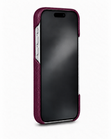 iPhone 16 Pro — Genarbtes Kalbsleder — Violett — Bild ansehen 3