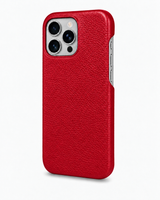 iPhone 16 Pro — Genarbtes Kalbsleder — Rot — Bild ansehen 2