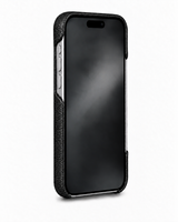 iPhone 16 Pro Max — Grained calfskin — Black — View image 3
