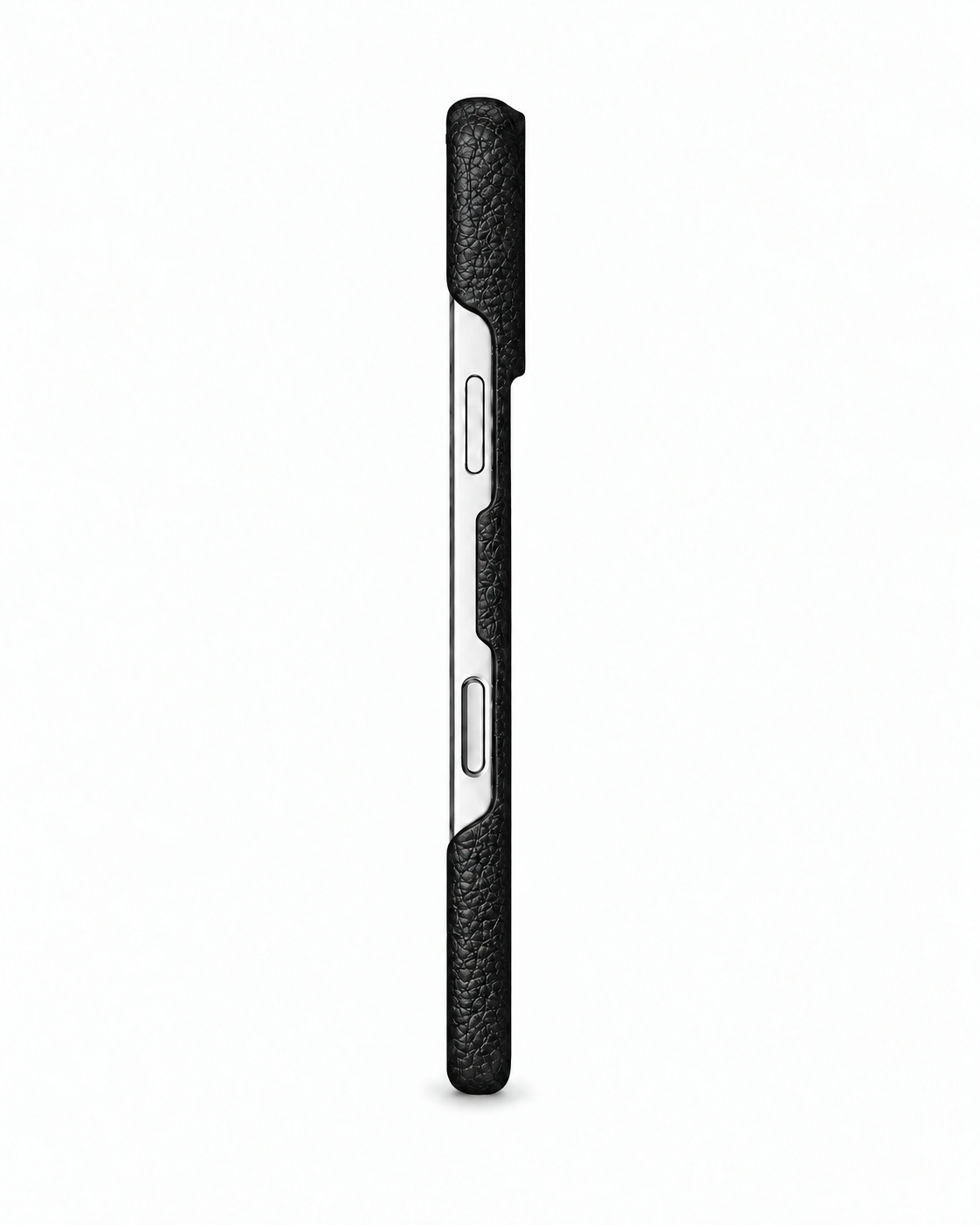 iPhone 16 Pro Max — Grained calfskin — Black — View image 4