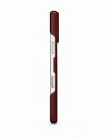iPhone 16 Pro Max — Grained calfskin — Burgundy — View image 4