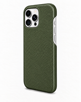 iPhone 16 Pro Max — Grained calfskin — Green — View image 2