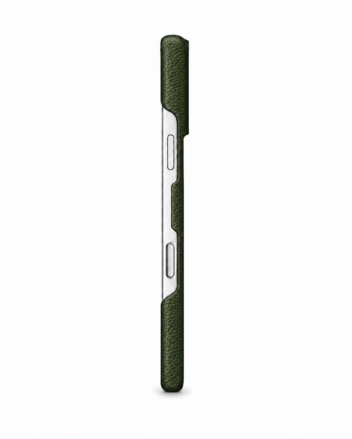 iPhone 16 Pro Max — Grained calfskin — Green — View image 4
