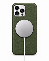 iPhone 16 Pro Max — Grained calfskin — Green — View image 5