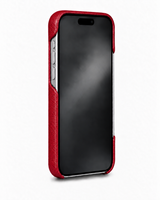 iPhone 16 Pro Max — Genarbtes Kalbsleder — Rot — Bild ansehen 3
