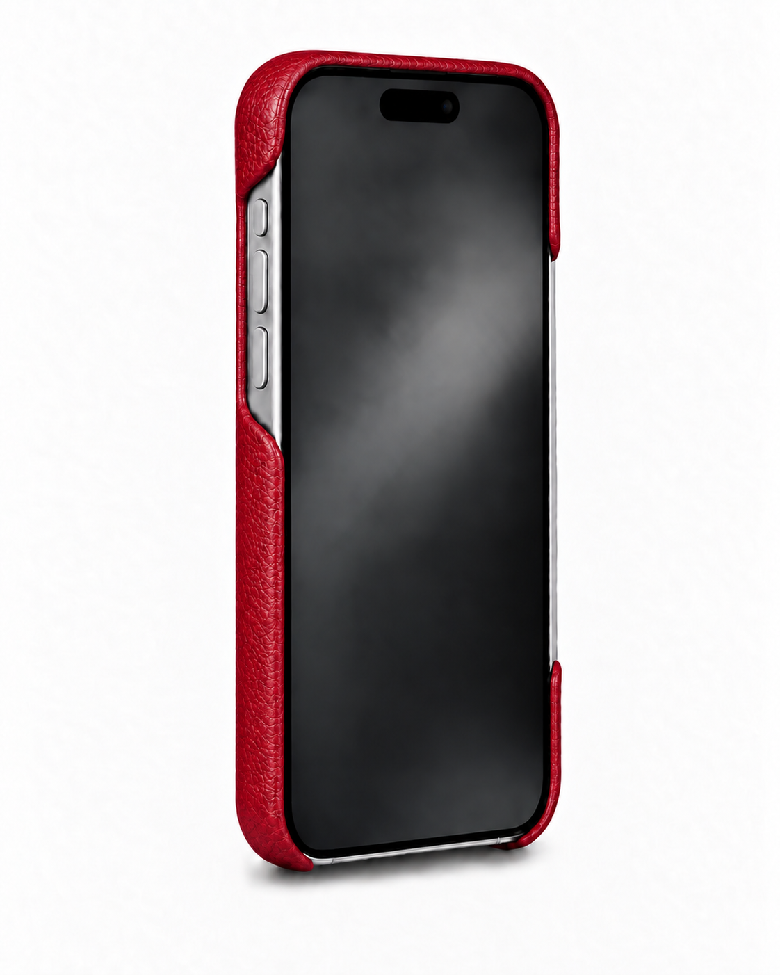 iPhone 16 Pro Max — Genarbtes Kalbsleder — Rot — Bild ansehen 3