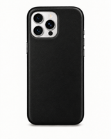 iPhone 16 Pro Max — Smooth calfskin — Black — View image 1