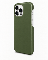 iPhone 16 Pro Max — Smooth calfskin — Green — View image 2