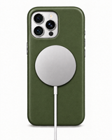 iPhone 16 Pro Max — Smooth calfskin — Green — View image 5