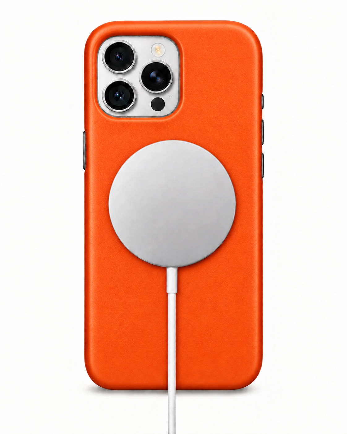 iPhone 16 Pro Max — Ternera lisa — Naranja — Ver imagen 5
