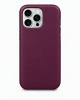 iPhone 16 Pro — Smooth calfskin — Purple — View image 1