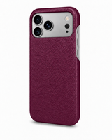 iPhone 18 Pro — Grained calfskin — Purple — View image 2