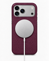 iPhone 18 Pro — Grained calfskin — Purple — View image 5