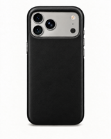 iPhone 17 Pro Max — Smooth calfskin — Black — View image 1