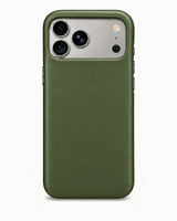 iPhone 17 Pro Max — Smooth calfskin — Green — View image 1