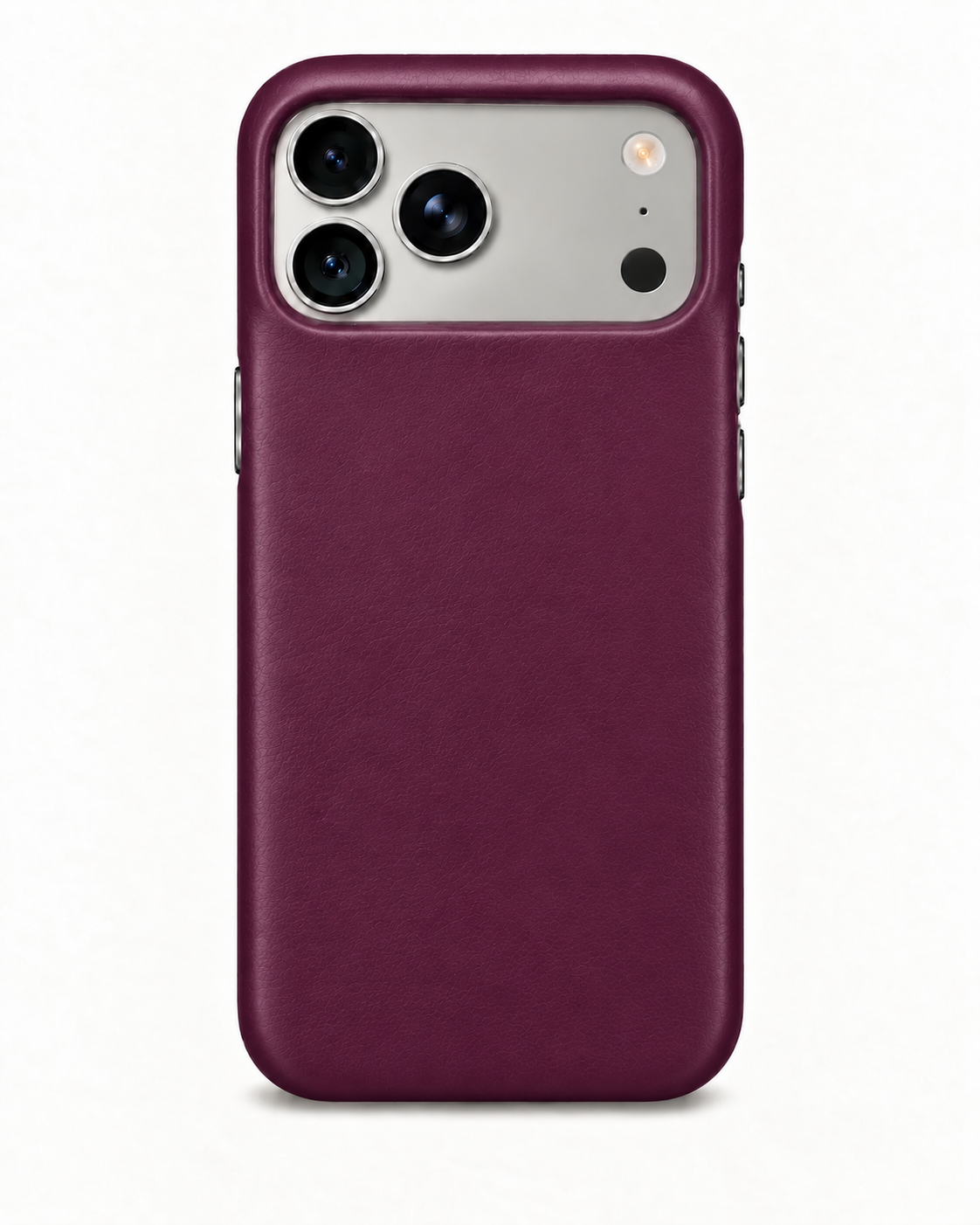 iPhone 17 Pro Max — Smooth calfskin — Purple — View image 1
