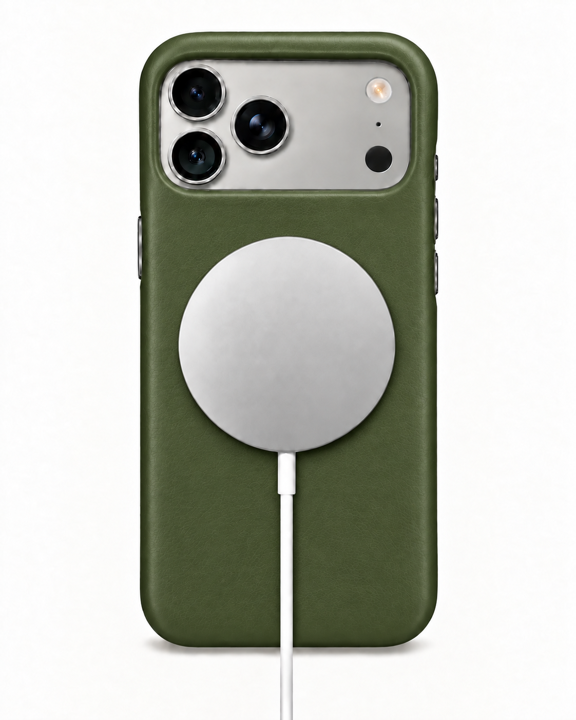 iPhone 17 Pro Max — Vitello liscio — Verde — Visualizza immagine 5