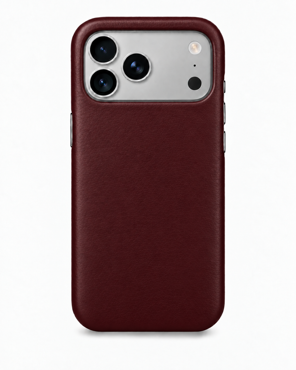 iPhone 18 Pro — Vitello liscio — Bordeaux
