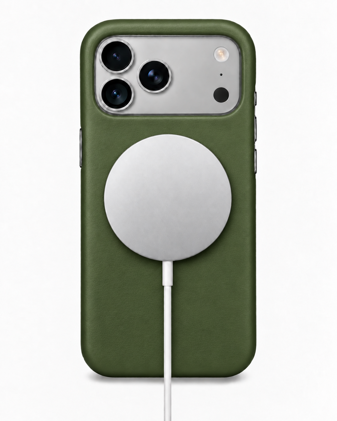 iPhone 17 Pro — Veau lisse — Vert — Voir l’image 5