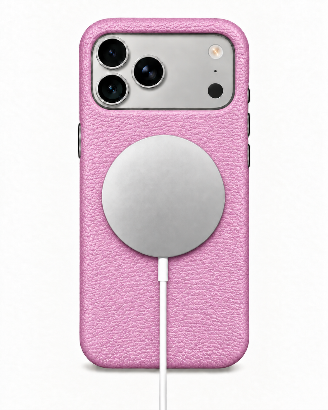 iPhone 17 Pro Max — Genarbtes Kalbsleder — Flieder — Bild ansehen 5