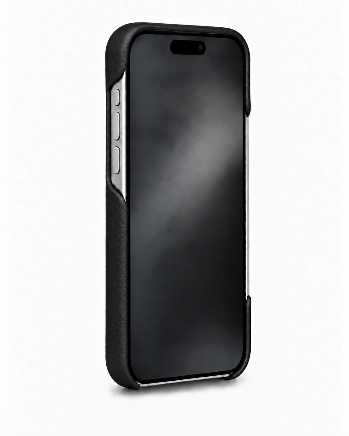 iPhone 18 Pro Max — Smooth calfskin — Black — View image 3