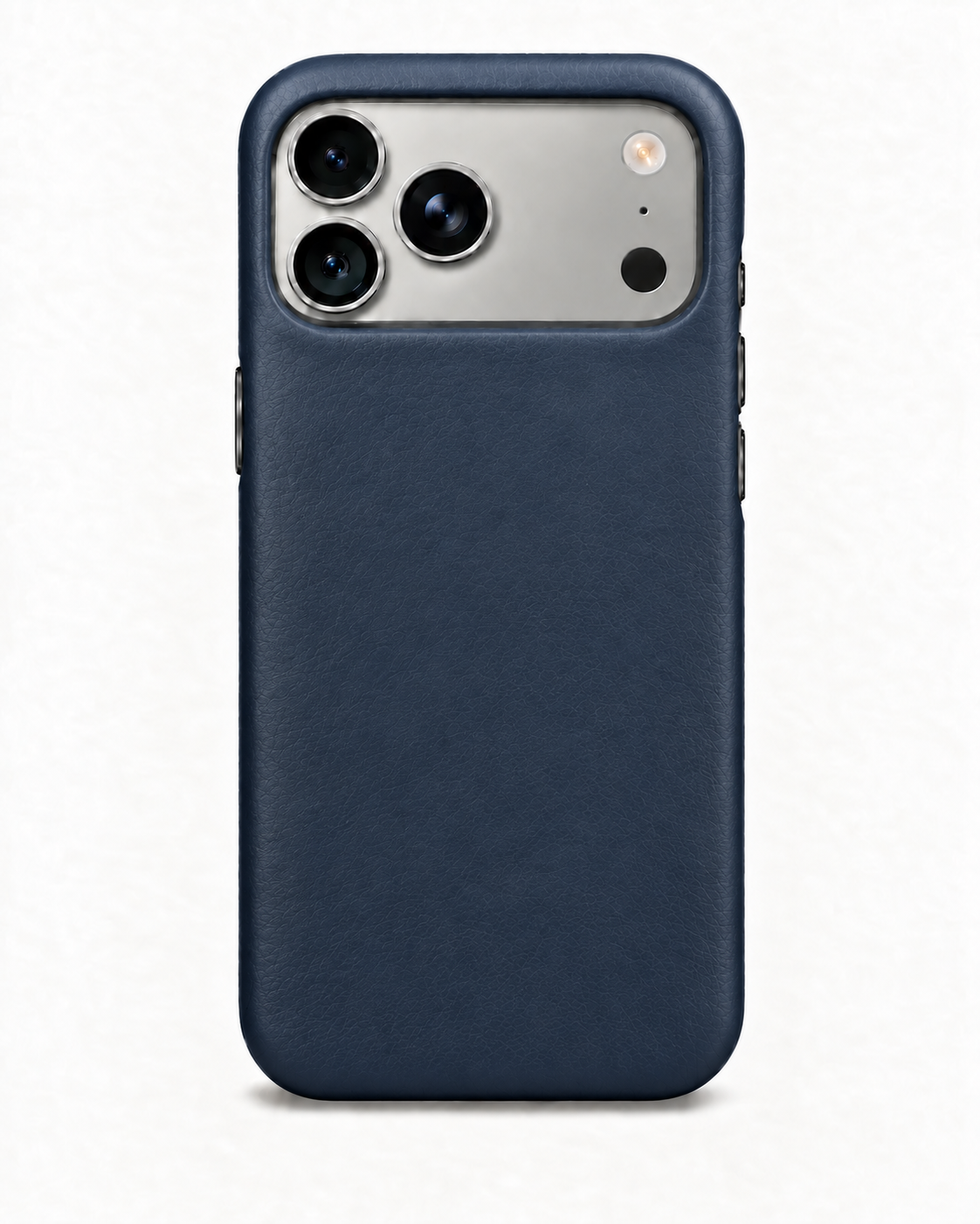 iPhone 18 Pro Max — Smooth calfskin — Blue — View image 1