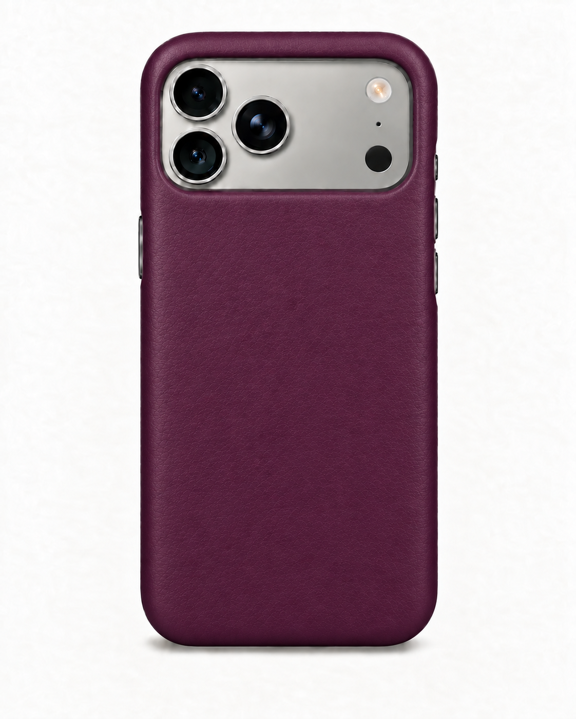 iPhone 18 Pro Max — Smooth calfskin — Purple — View image 1